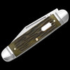 RoseCraft Birchfield Camp Jack Green Jigged Bone Folding Knife