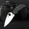 Spyderco UKPK Fat Carbon Dark Matter Heinnie® Exclusive Folding Knife