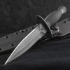 Spartan Ronin Dagger Black Fixed Blade
