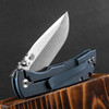 McNees PM Mac 2 Atomic Blue Satin Folding Knife