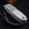 Civivi Purr G10 Grey and Ivory Satin Folding Knife