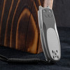 Civivi Purr G10 Grey and Ivory Satin Folding Knife