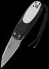 Civivi Purr G10 Black and Ivory Stonewash Folding Knife