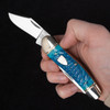 Rough Ryder Whittler Blue Dragon Bone Folding Knife