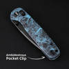 WIXCO Drax II Blue Carbon Fibre Folding Knife