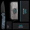 WIXCO Drax II Blue Carbon Fibre Folding Knife