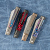 Jack Wolf Feelbetter Jack Purple Abalone Folding Knife