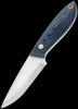 Brisa Bobtail 80 Blue Jean Micarta Fixed Blade