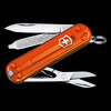 Victorinox Classic SD Transparent 58mm Fire Opal