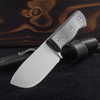 Maserin Woodsman Black Denim Micarta Fixed Blade