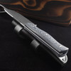 Maserin Woodsman Black Denim Micarta Fixed Blade