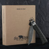 Old Bear Damast Folding Knife