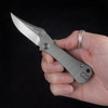 Auxiliary Manufacturing Pocket Bowie Folding Knife