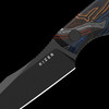Kizer Hissbite Damast Fixed Blade