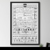 Knafs Co. "A Modern Guide to Knives" Poster - White