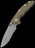 Hinderer NF Recurve Battle Bronze OD Green G10 Folding Knife