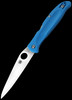 Spyderco Charisma G10 Folding Knife Blue