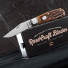 RoseCraft App Jack Dapper Jigged Bone Folding Knife