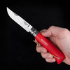 Opinel No08 Colorama Red Folding Knife