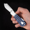 Sugar House Knife Syndicate Pretty Boy Blue Note Folding Knife