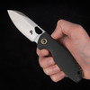 Black Fox Puffy G10 Stonewashed Folding Knife