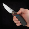 SRM Knives Dome Slip Joint Dark Grey Folding Knife