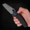 Fox Edge Crew G10 Blackwashed Folding Knife Black