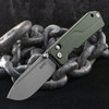 SRM Knives Rubik Ambi Lock Green Folding Knife