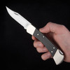 Buck 110 Slim Heritage Elite Ebony Nickel Silver Folding Knife