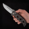 Benchmade Adamas  Marbled Carbon Fibre Folding Knife