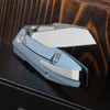 Null Raikou Blue Satin Folding Knife