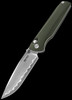SRM Terrier 140Cr G10 Folding Knife Green