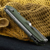 SRM Terrier 140Cr G10 Folding Knife Green