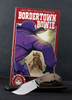 Jack Wolf Knives Bordertown Bowie Titanium Starburst Folding Knife