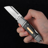 Andre De Villiers Pocket Buthcer LB Ebony Lazer & Clip Folding Knife
