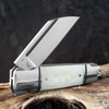 Andre De Villiers Micro Pocket Butcher Mother of Pearl Folding Knife