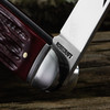RoseCraft Briarpatch Jack Red Jigged Bone Folding Knife