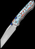 Kizer Wharning Vortex Micarta Folding Knife