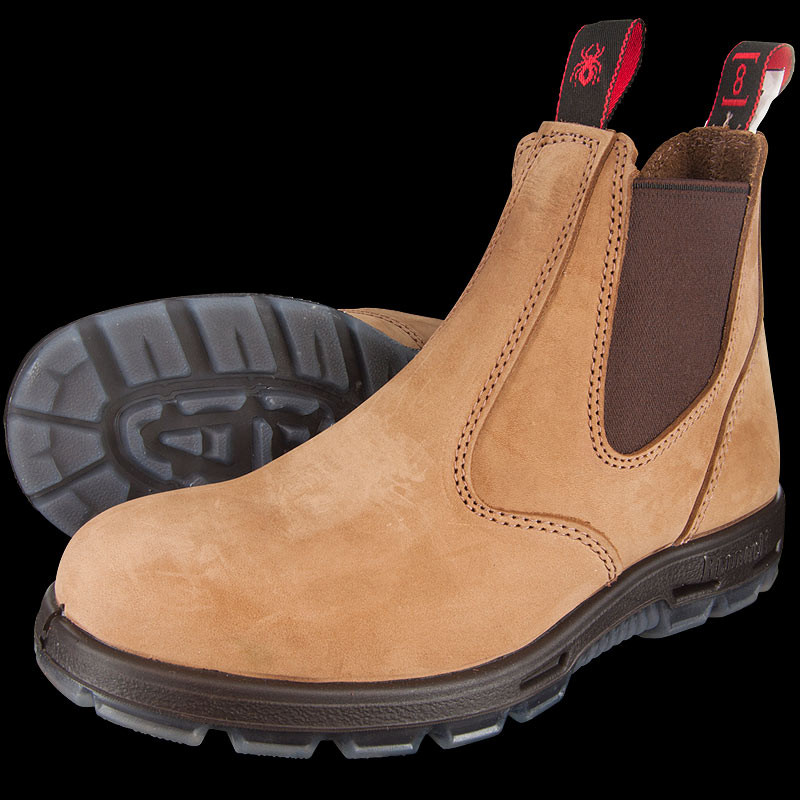 Rossi Boots Booma 607 pelle Marrone Chelsea Australiano Unisex Stivali