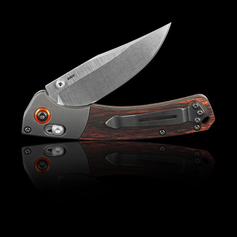 Benchmade 15085-2 Crooked River Mini Folding Knife