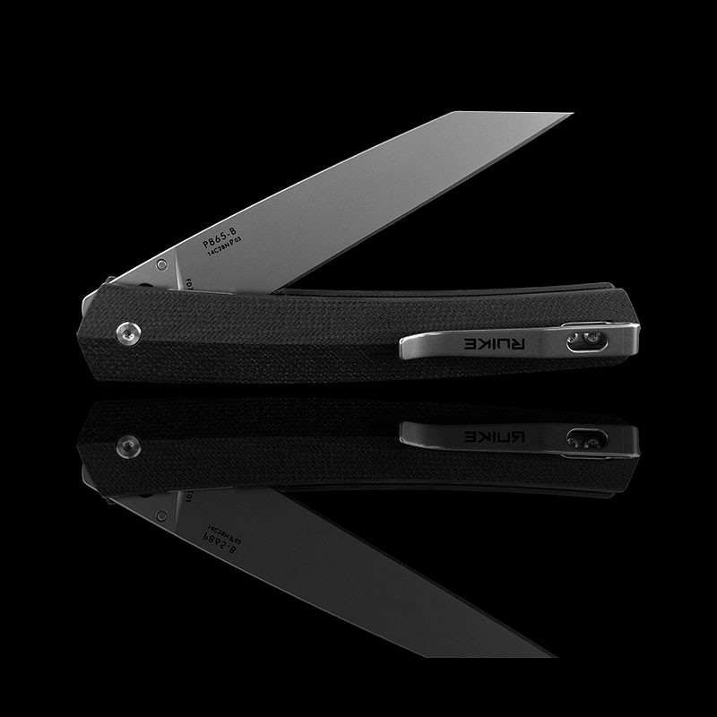 rui RUIKE P856 Crossbar Lock Black G-10 14C28N - Blade HQ