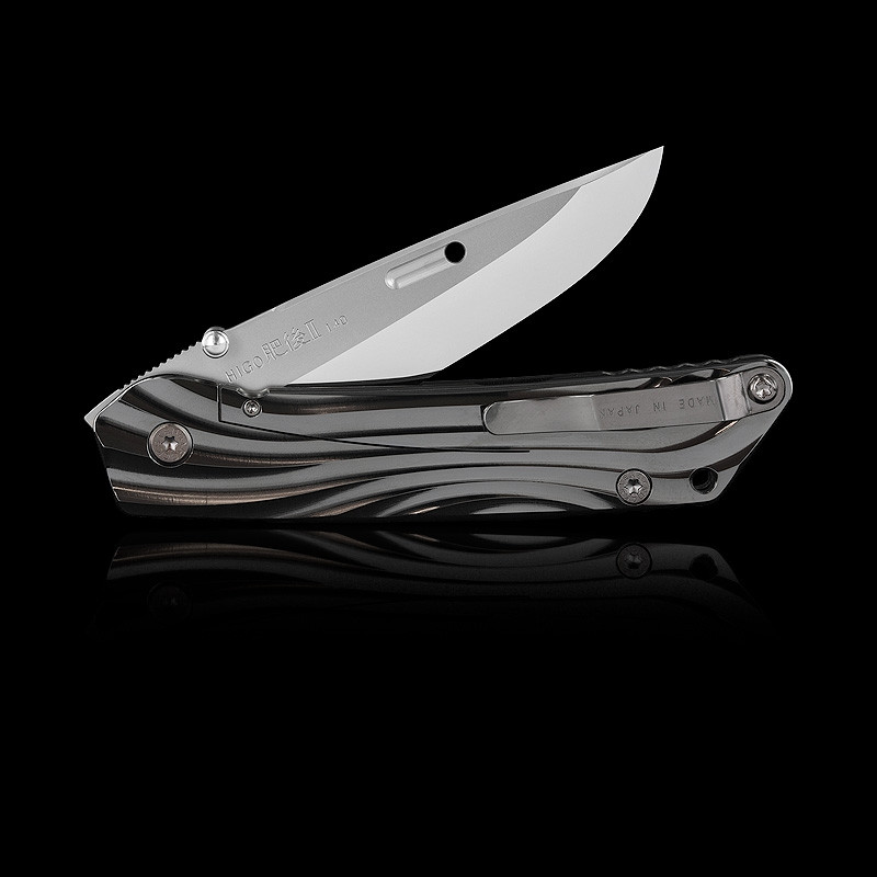 Rockstead Higo II Ti ZDP Gloss Folding Knife