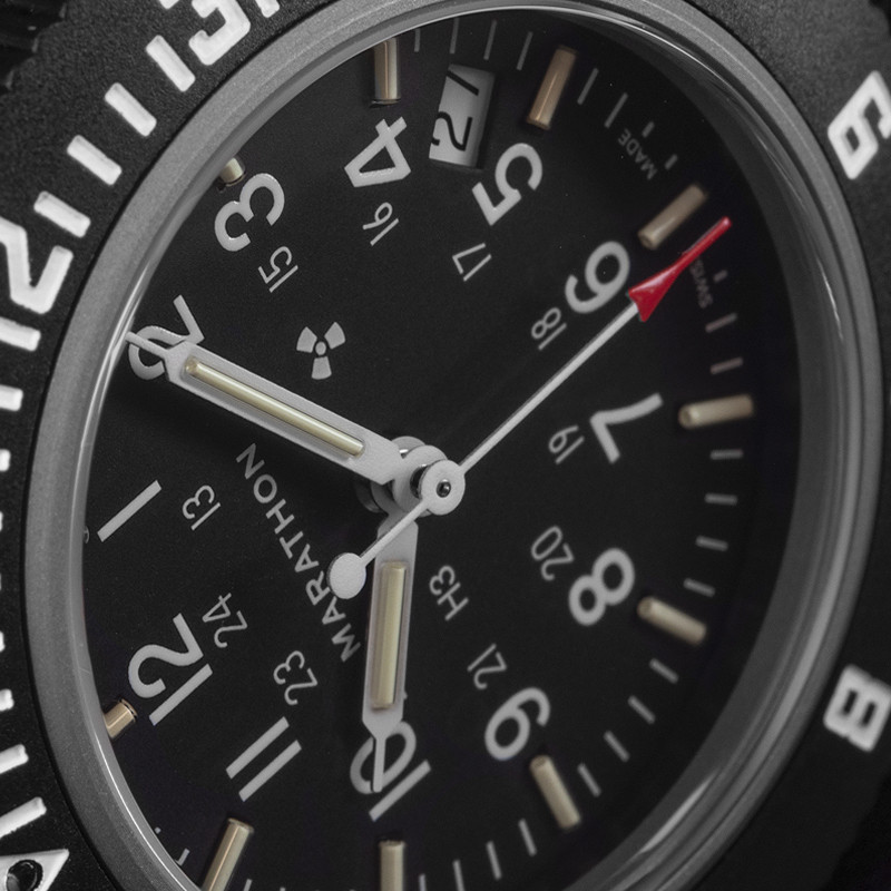 Marathon Pilot's Navigator Black with Date NGM