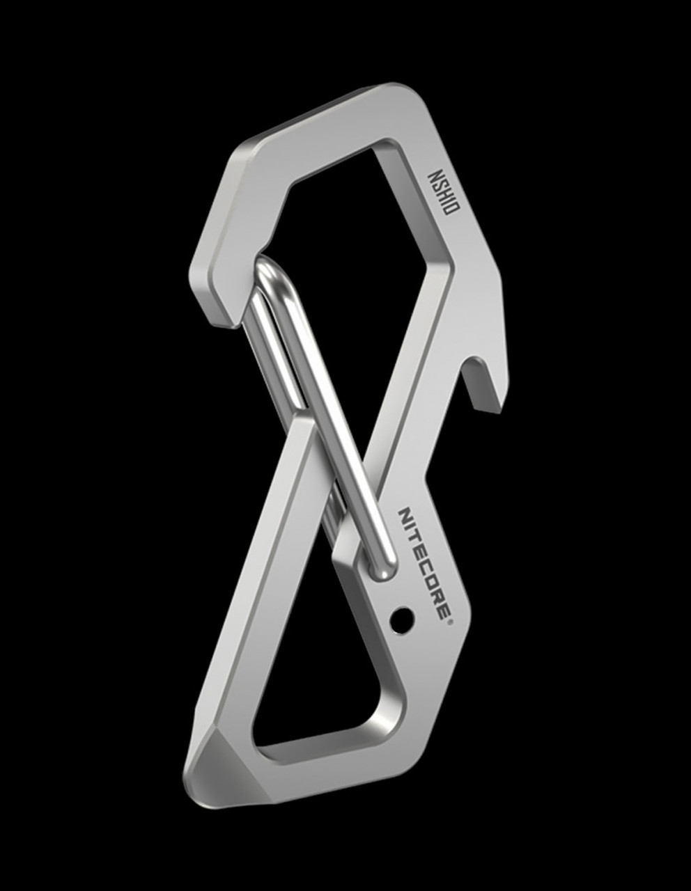 NITECORE NSH10 Titanium EDC Multi-Tool Snap Hook Carabiner