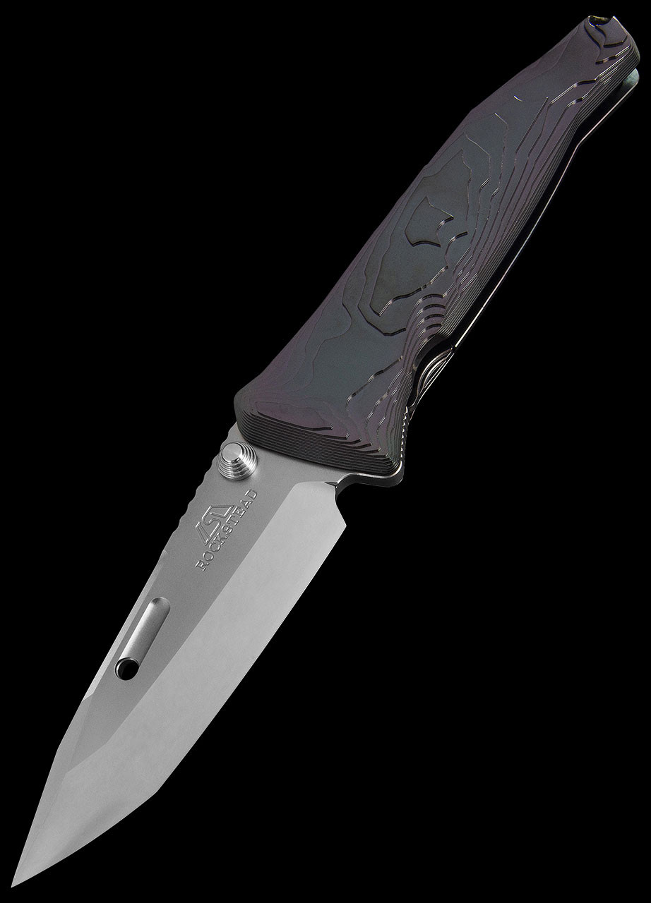 Rockstead Sai Prism DLC Folding Knife