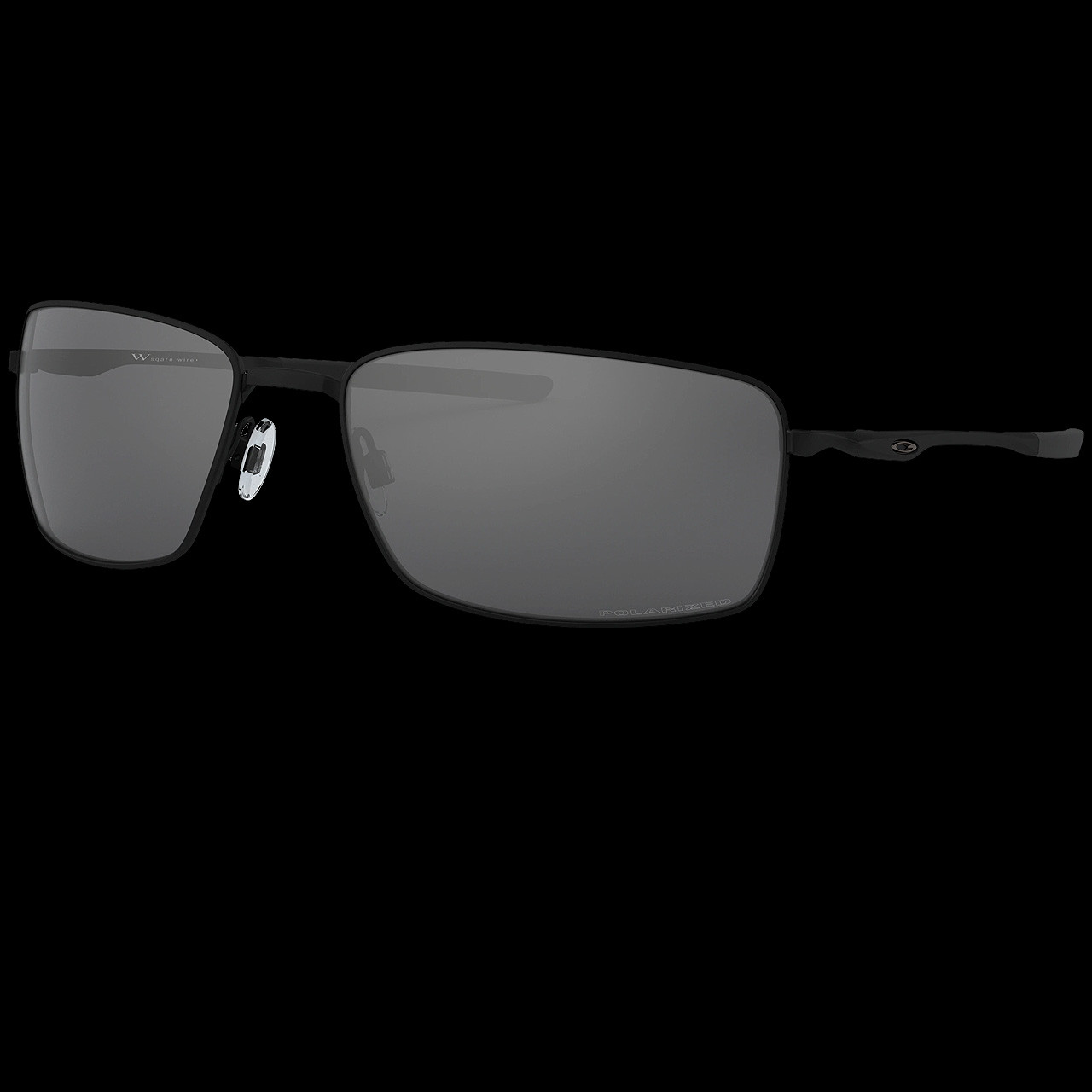 oakley square wire black iridium