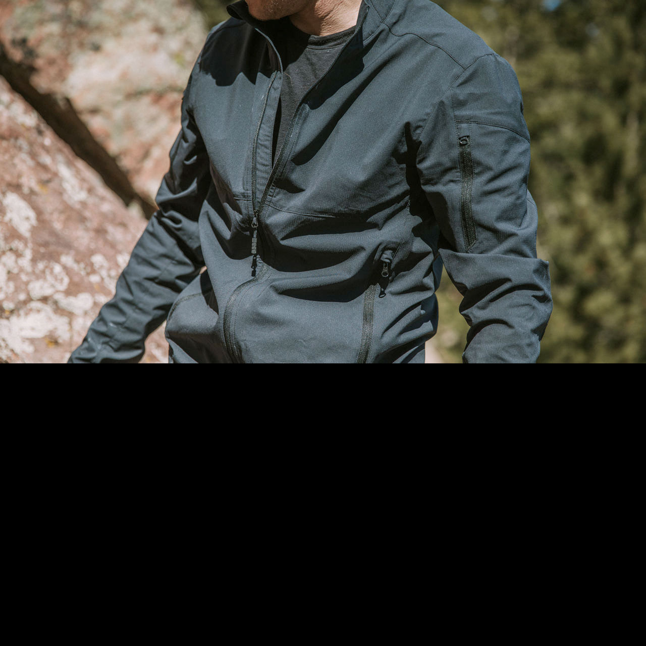 TAD Ronin Jacket LS Black | Heinnie Haynes