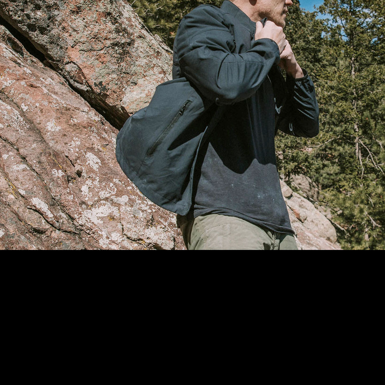 TAD Ronin Jacket LS Black | Heinnie Haynes