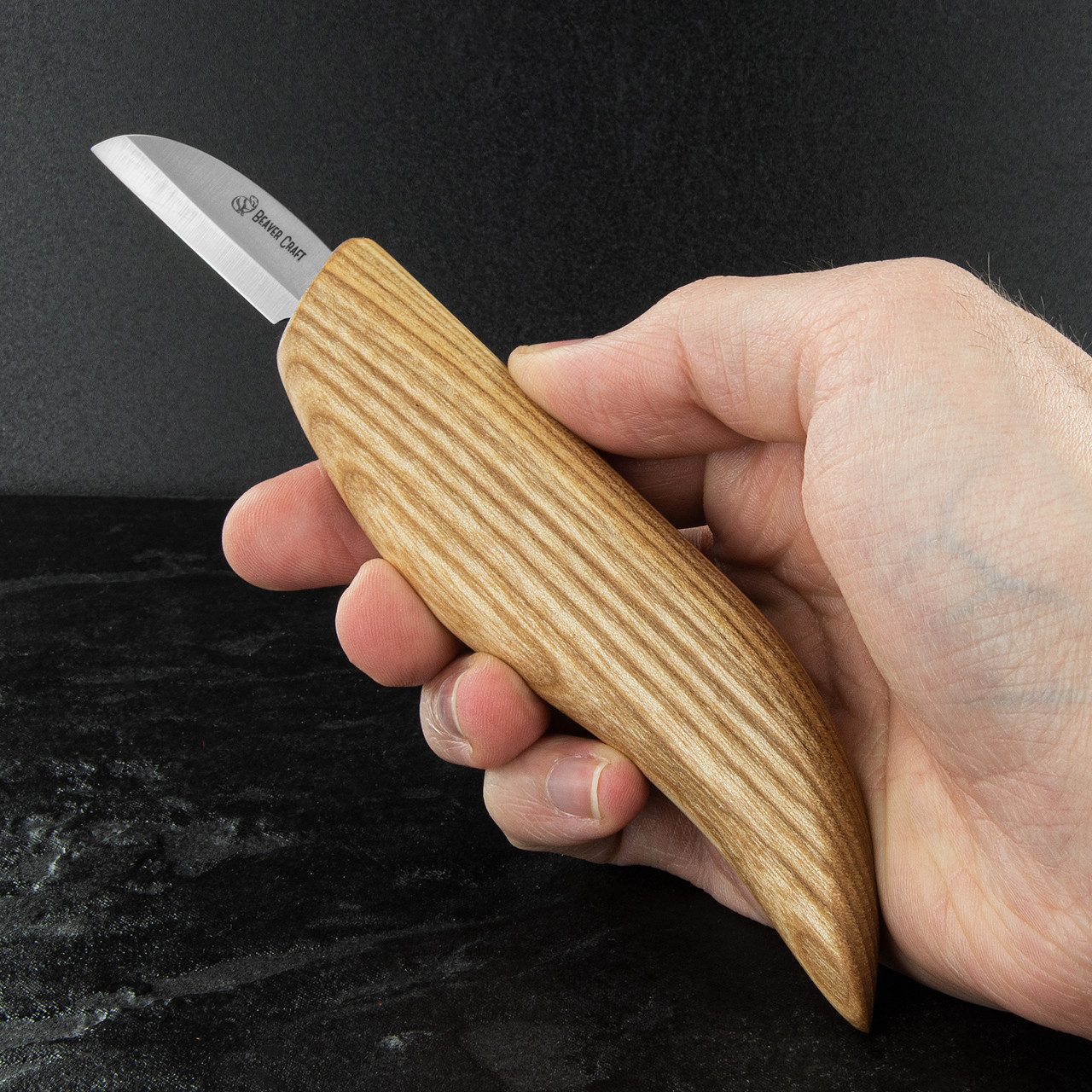 BeaverCraft Chip Carving Knives Set - 2 Knives Plus Accessories by Woodcraft