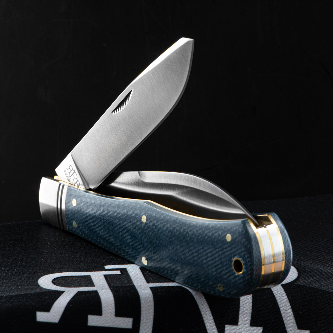 Rough Ryder Reserve Heavy Trapper Denim Micarta